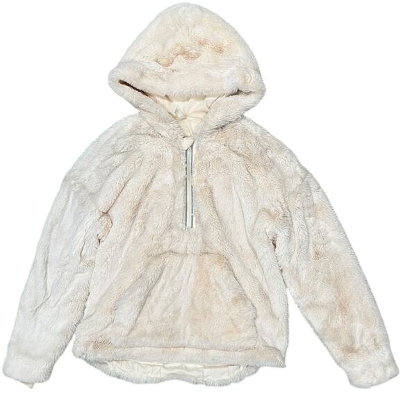 Free People Off the Record Faux Fur Hoodie - Picture 2 of 8